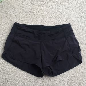 Lululemon Speed Up Short Size 6, Black